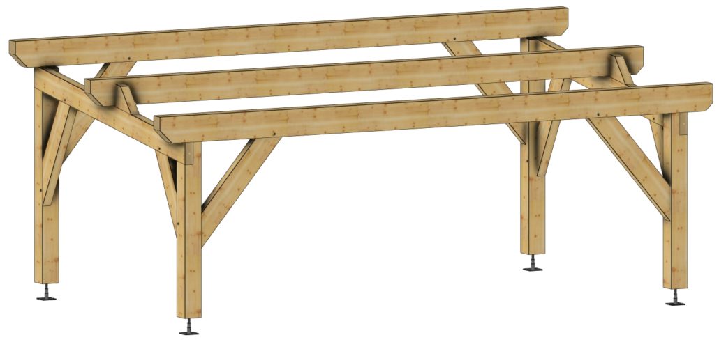ABRI MONOPENTE - 3M DOUBLE